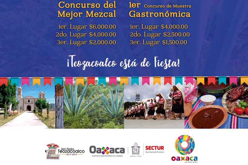 San Pedro Teozacoalco, Nochixtlán está de fiesta y te espera en la Segunda Expo Feria de Mezcal este 01, 02 y 03 de marzo.