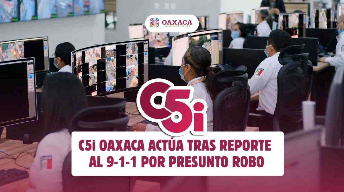 C5i ubicó a presunto responsable de robo en la Miguel Alemán