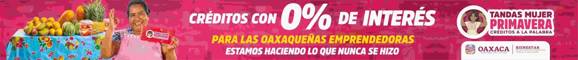 Créditos con 0% de interés