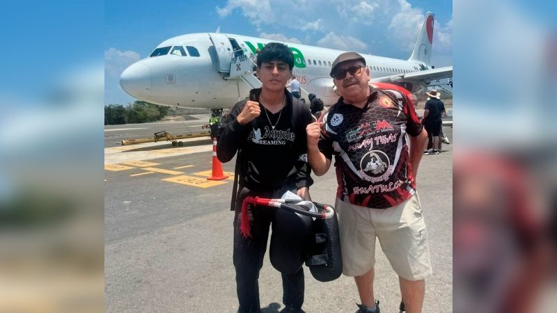 Peleador de Huatulco buscará el campeonato nacional de Muaythai en Ciudad de México