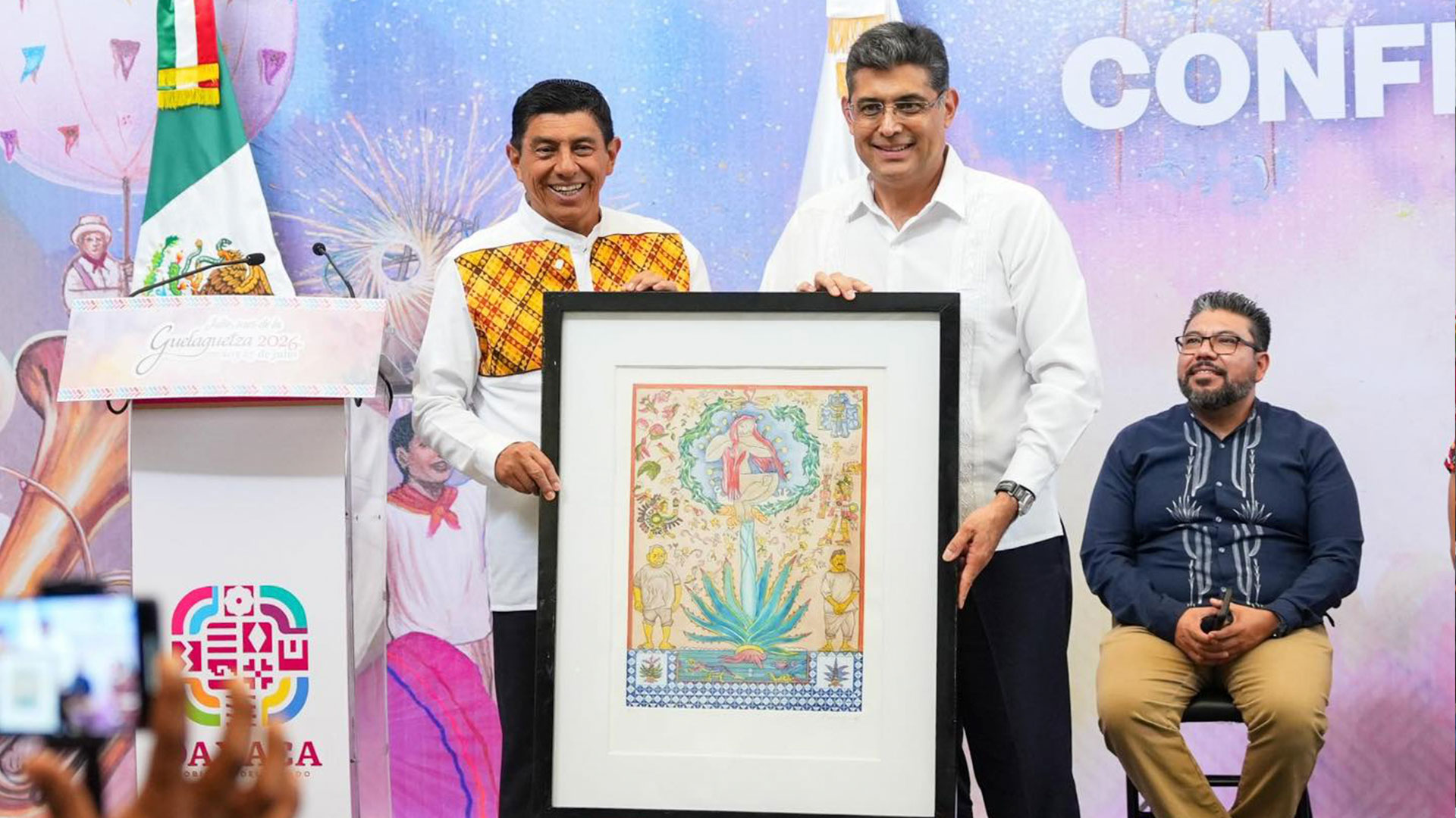 Presentan cartelera oficial de la Guelaguetza 2026 con más de 140 actividades en Oaxaca