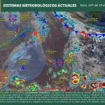 Persistirán lluvias y tormentas en Oaxaca por canal de baja presión