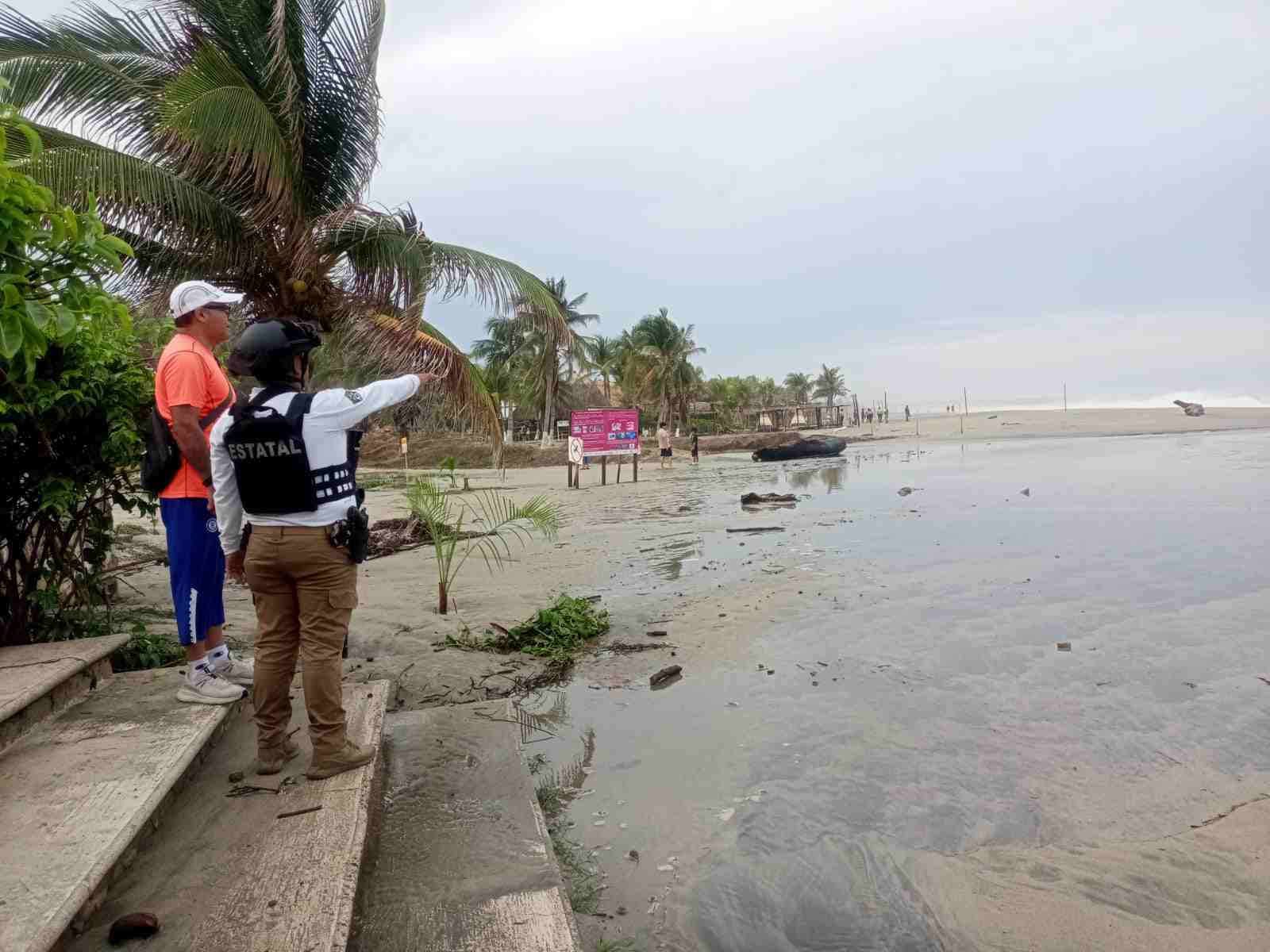 Refuerzan vigilancia en la Costa por lluvias asociadas a los remanentes de Boris