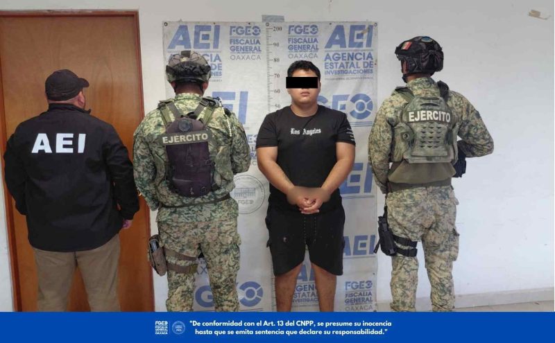 Detienen en el Istmo a presunto implicado en tentativa de homicidio en Tehuantepec