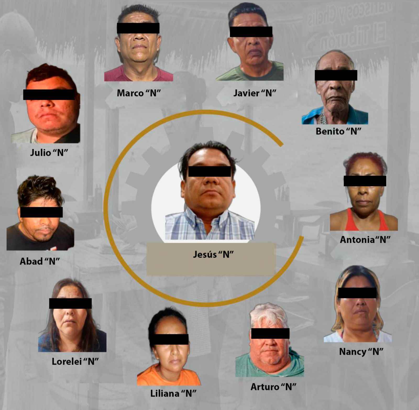 Detienen a 11 personas por presunta extorsión a prestadores de servicios turísticos en Acapulco