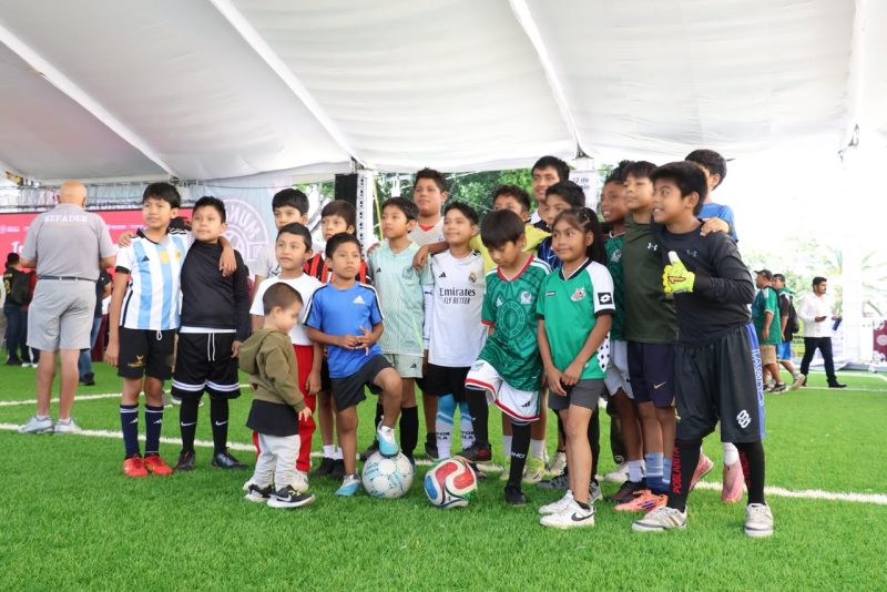 Niñas, niños y adolescentes participan en torneo para concientizar sobre el trabajo infantil en Oaxaca