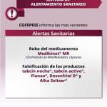 Cofepris alerta por medicamentos falsificados y el robo de lotes de un fármaco controlado