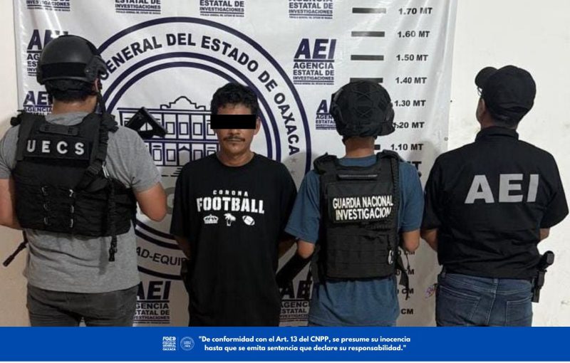 Detienen a presunto responsable del homicidio de consejera del PRD en Pinotepa Nacional