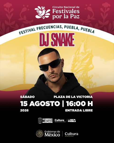 DJ Snake llegará a Puebla con concierto gratuito como parte del Festival Frecuencias