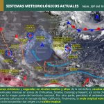 Prevén lluvias fuertes, vientos intensos y oleaje elevado en Oaxaca