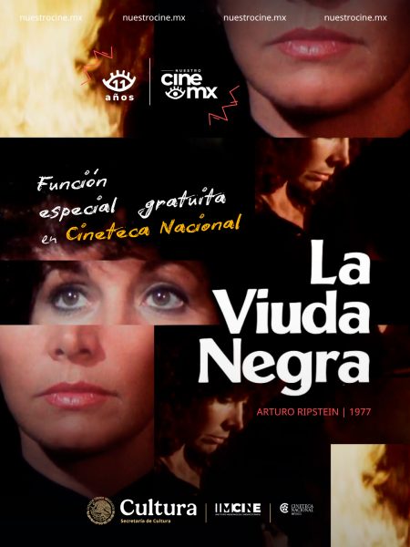 Nuestro Cine Mx celebra 11 años con función gratuita de “La viuda negra” en la Cineteca Nacional
