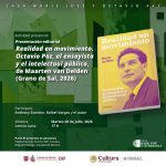 Presentarán libro sobre el legado intelectual de Octavio Paz en la Ciudad de México