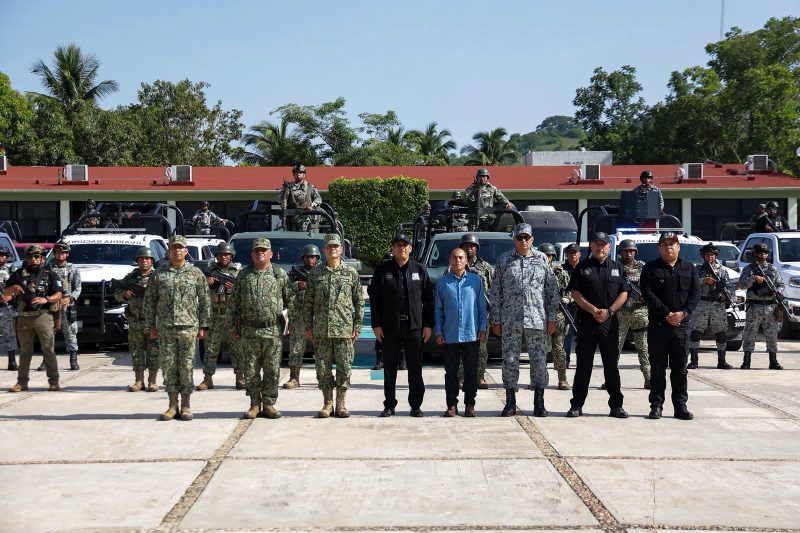 Despliegan operativo de seguridad en la Costa Chica de Oaxaca para combatir delitos de alto impacto