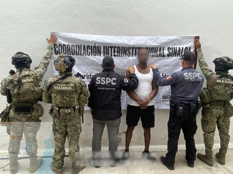 Detienen en Mazatlán a estadounidense buscado entre los más prófugos de Michigan