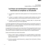 Suspenden líneas celulares no vinculadas; usuarios aún pueden recuperar el servicio