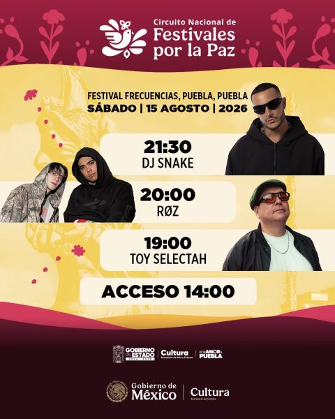Festival Frecuencias llevará música electrónica gratuita a Puebla