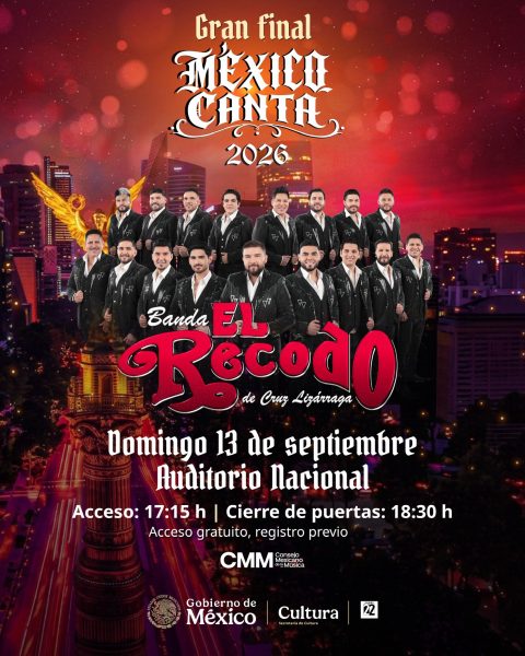 La Banda El Recodo y Majo Aguilar estarán en la gran final de México Canta 2026