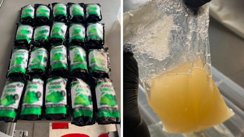 Aseguran más de 10 kilos de presunta metanfetamina en aeropuerto de Toluca